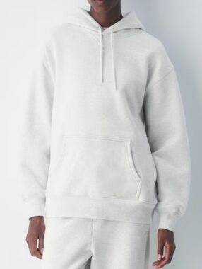 Aritzia Boyfriend Hoodie Cloud Heather